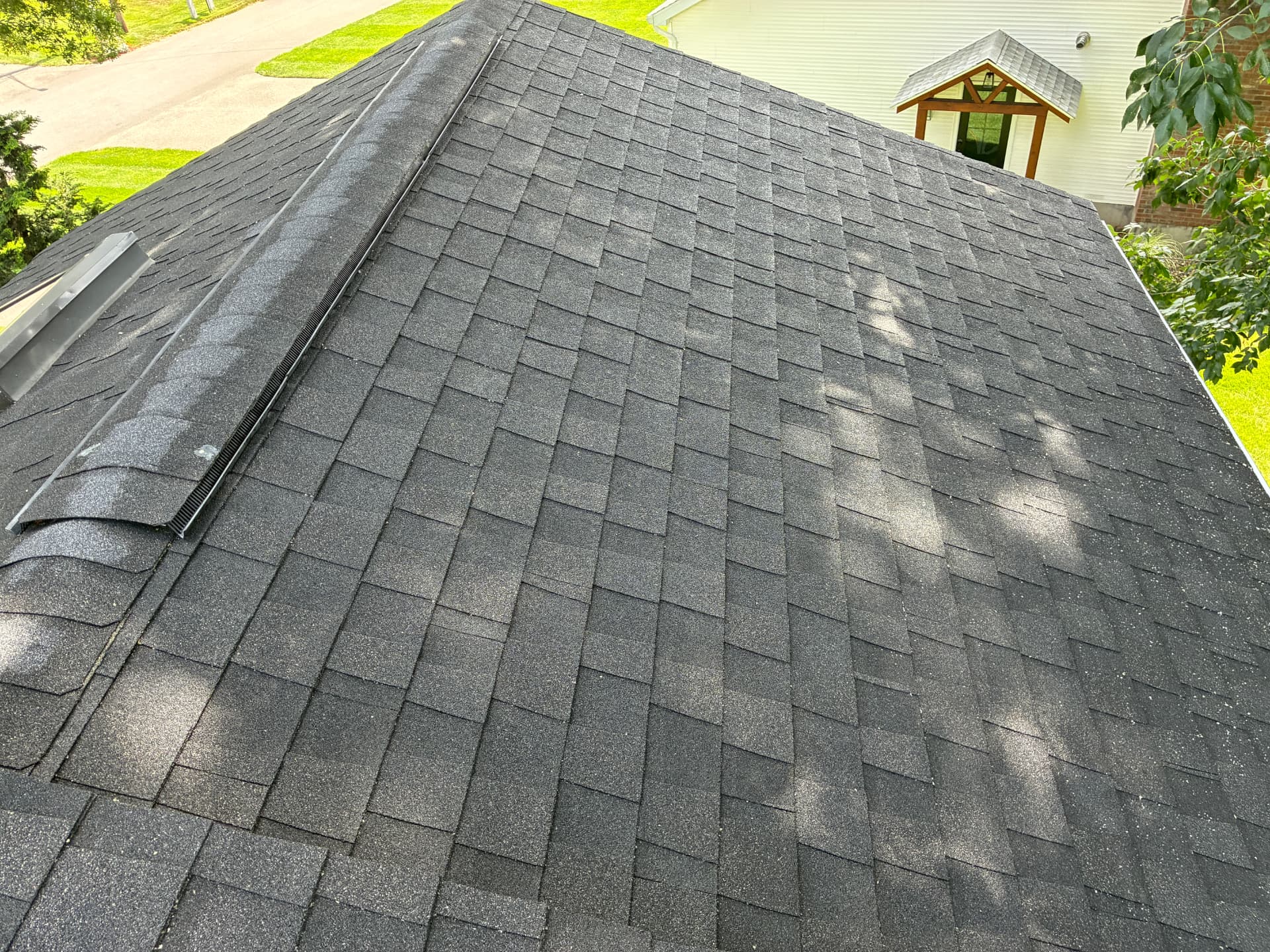 Roof cleaning after