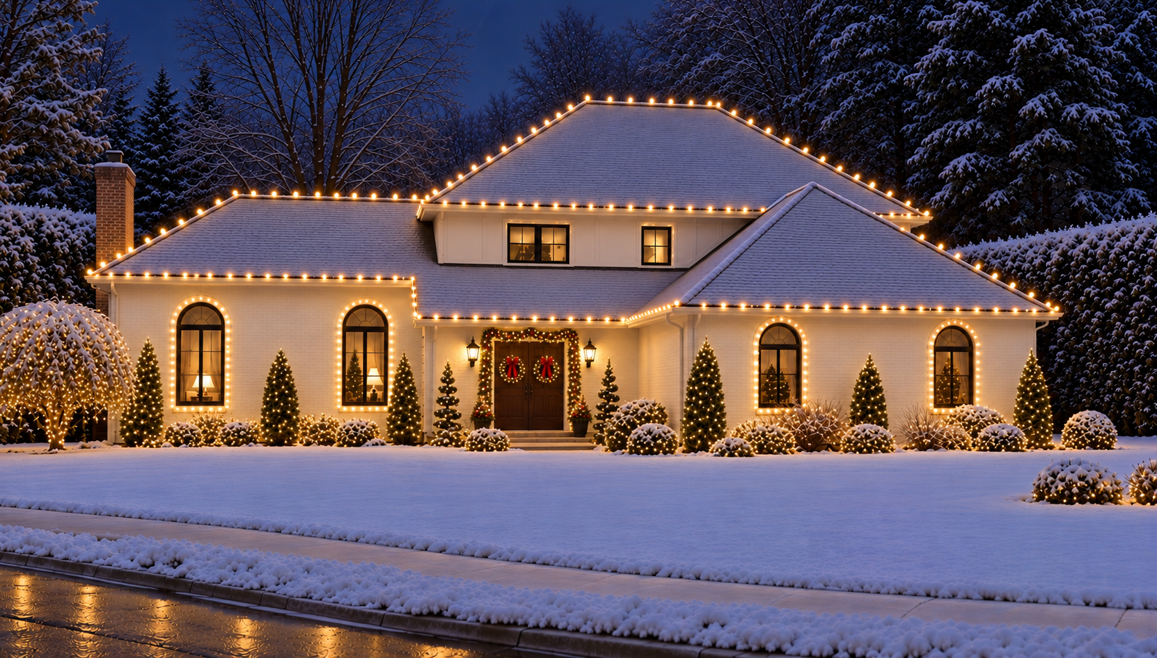 The Ultimate Guide to Holiday Lighting for Maximum Curb Appeal (Without the Annual Headache)